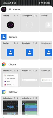 S9 Launcher android App screenshot 6